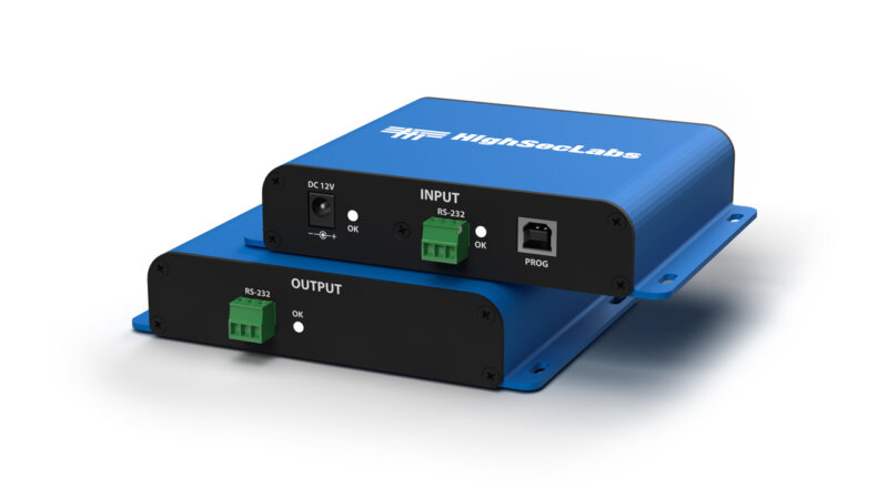 Secure RS-232 Cross-Domain Isolators