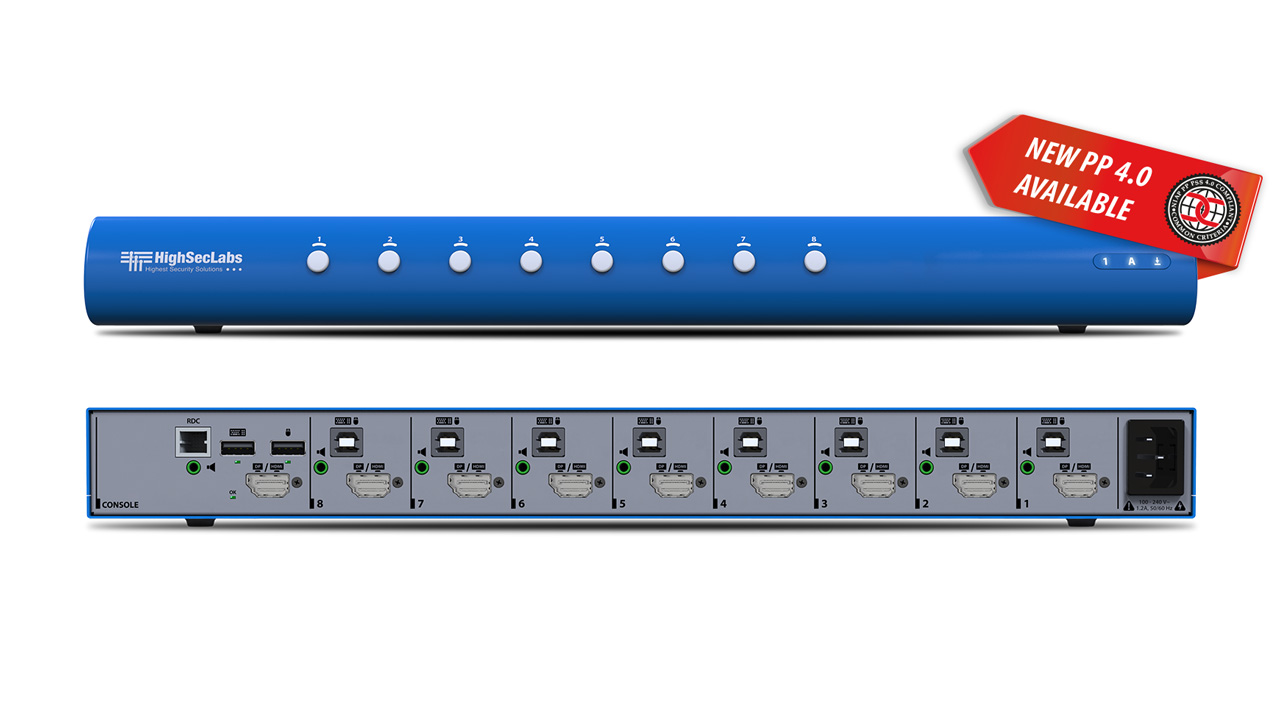 Secure 8 Port KVM w Audio FD | sport-u.com