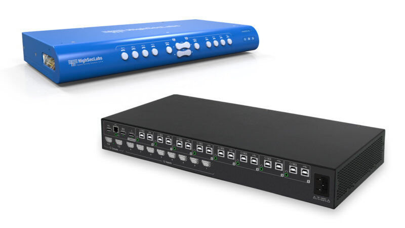 Secure Ultra Mini-Matrix KVM Switches